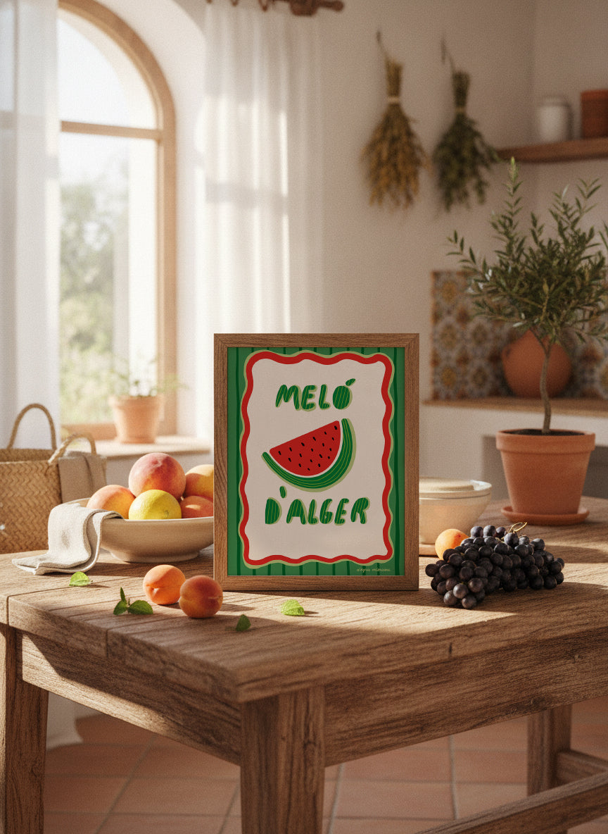 làmina 'Meló d'alger'