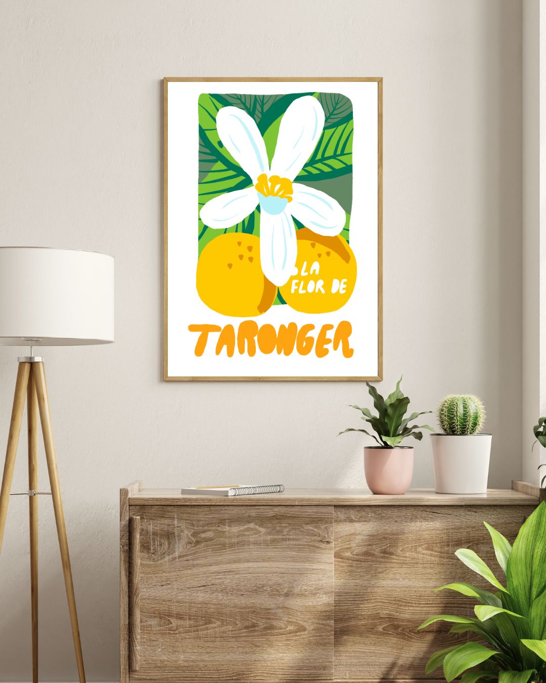 lámina 'La flor de taronger'