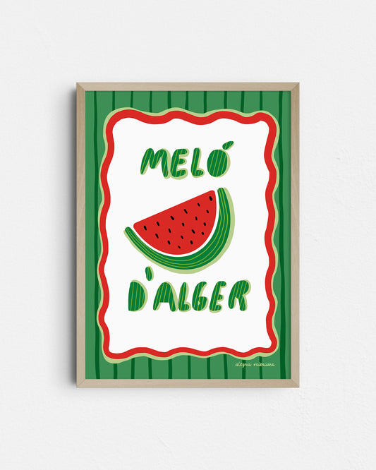 làmina 'Meló d'alger'